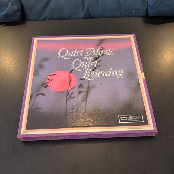 Vtg QUIET MUSIC FOR QUIET LISTENING   7 Vinyl LP  Box Set  1985  Reader's Digest - Picture 1 of 2